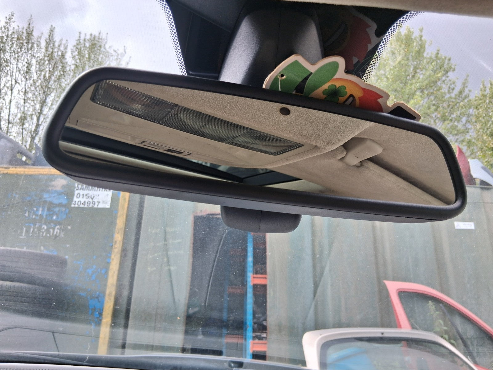 2012 JAGUAR XJ X351 INTERIOR REAR VIEW MIRROR