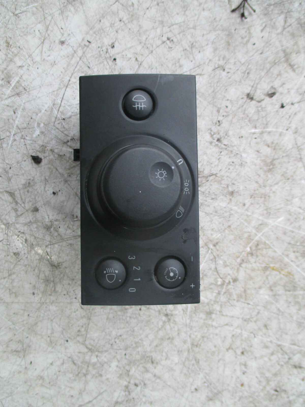 VAUXHALL MERIVA A MK1 HEADLIGHT ADJUSTMENT CONTROL SWITCH 93394756