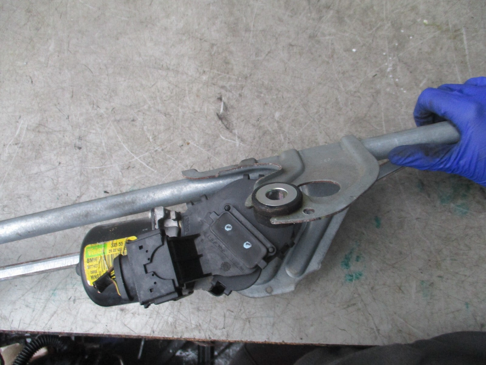 2010 MINI COOPER FRONT WIPER MOTOR & LINKAGE 53555304