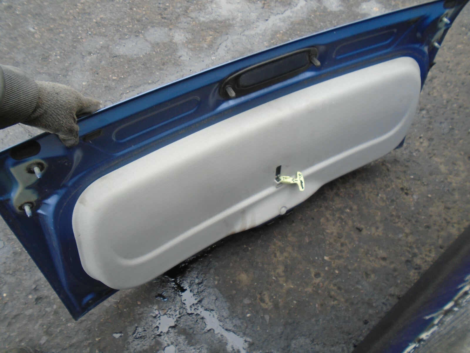 CHRYSLER PT CRUISER 2006 CONVERTIBLE REAR COMPLETE BOOTLID TAILGATE BLUE