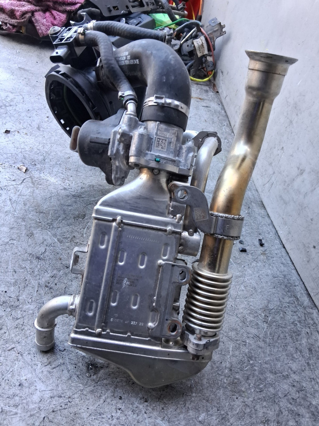 2023 MERCEDES BENZ SPRINTER W907 EGR VALVE COOLER A6541402801