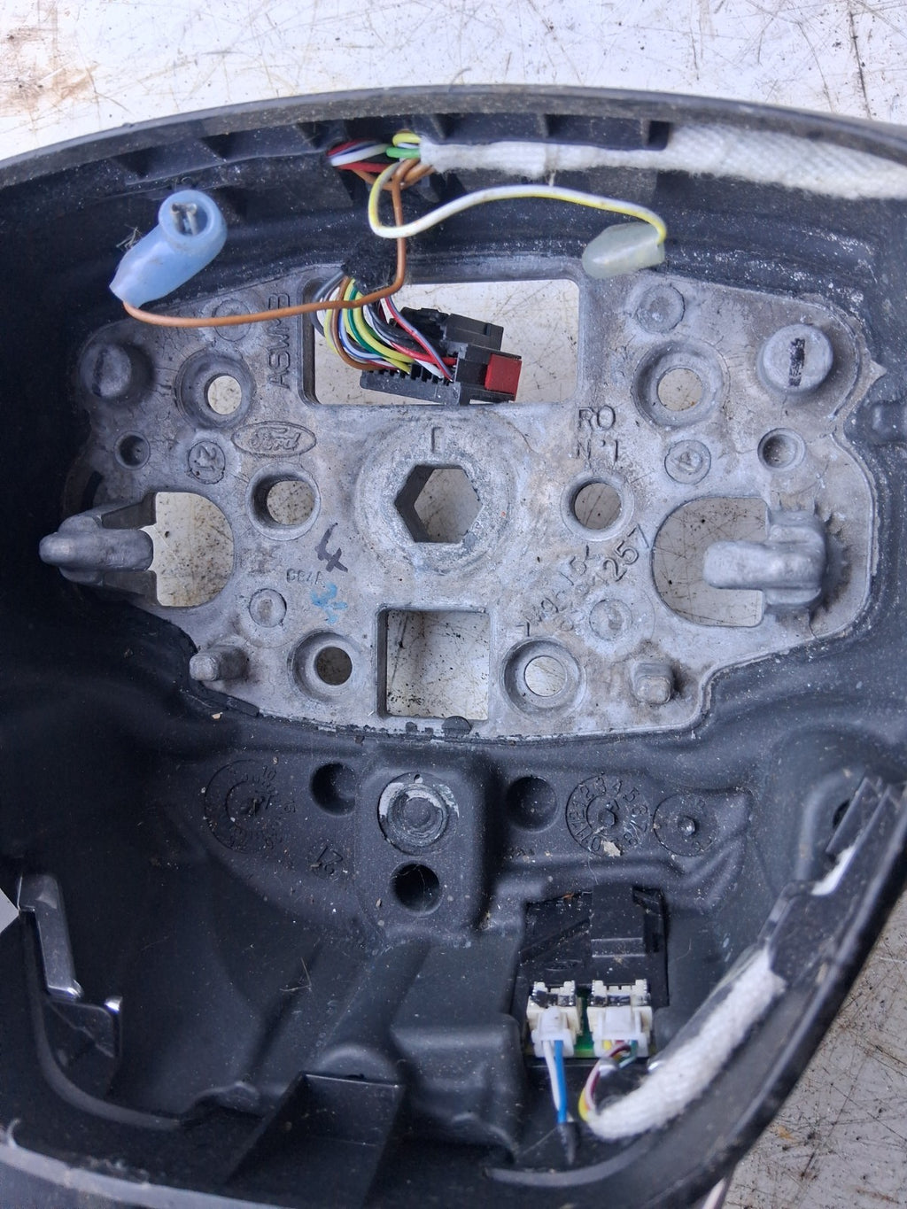2021 FORD TRANSIT MK8 MULTIFUNCTION STEERING WHEEL KK313600AC3ZHE