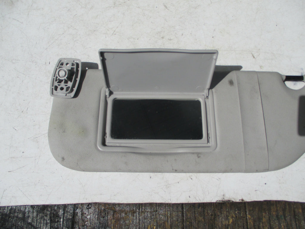 PEUGEOT 107 2012 NSF PASSENGER SIDE FRONT SUN SHADE VISOR MIRROR GREY