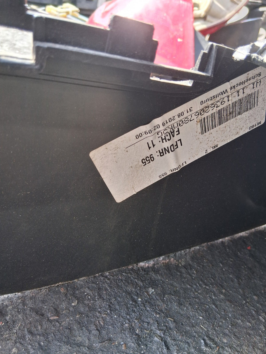 2013 VW VOLKSWAGEN GOLF MK7 CENTRE CONSOLE ARM REST TRIM PANEL
