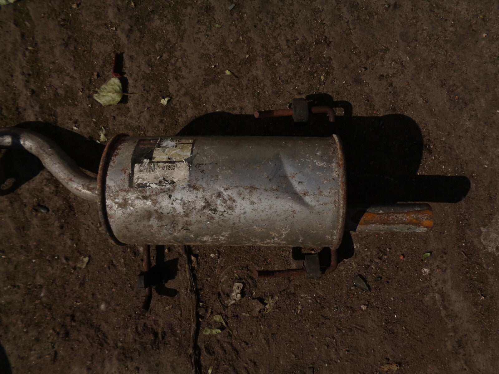 PEUGEOT 107 1.0 PETROL 2010 REAR BACK BOX EXHAUST MUFFLER SILENCER PIPE