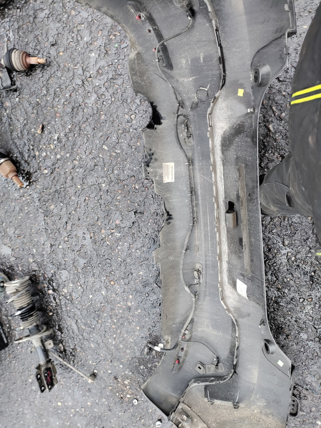 2019 CITROEN C4 CACTUS REAR COMPLETE BUMPER GREY