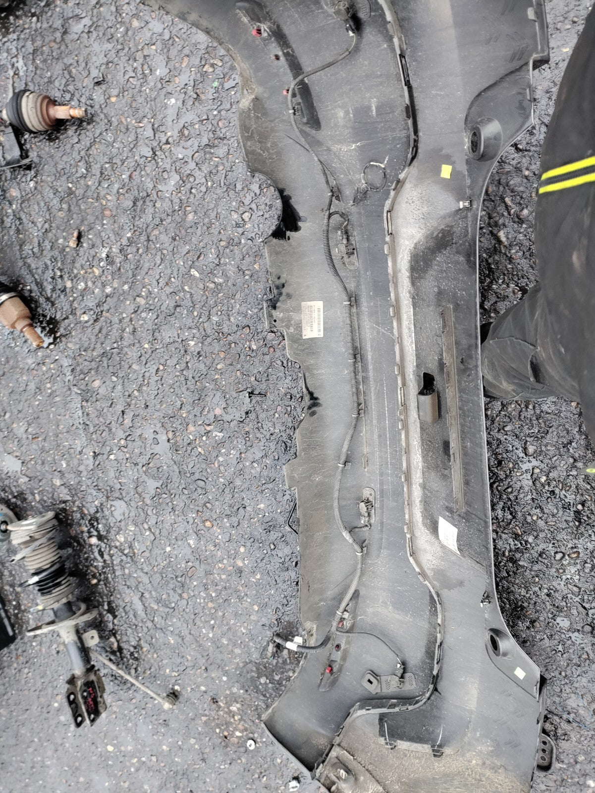 2019 CITROEN C4 CACTUS REAR COMPLETE BUMPER GREY