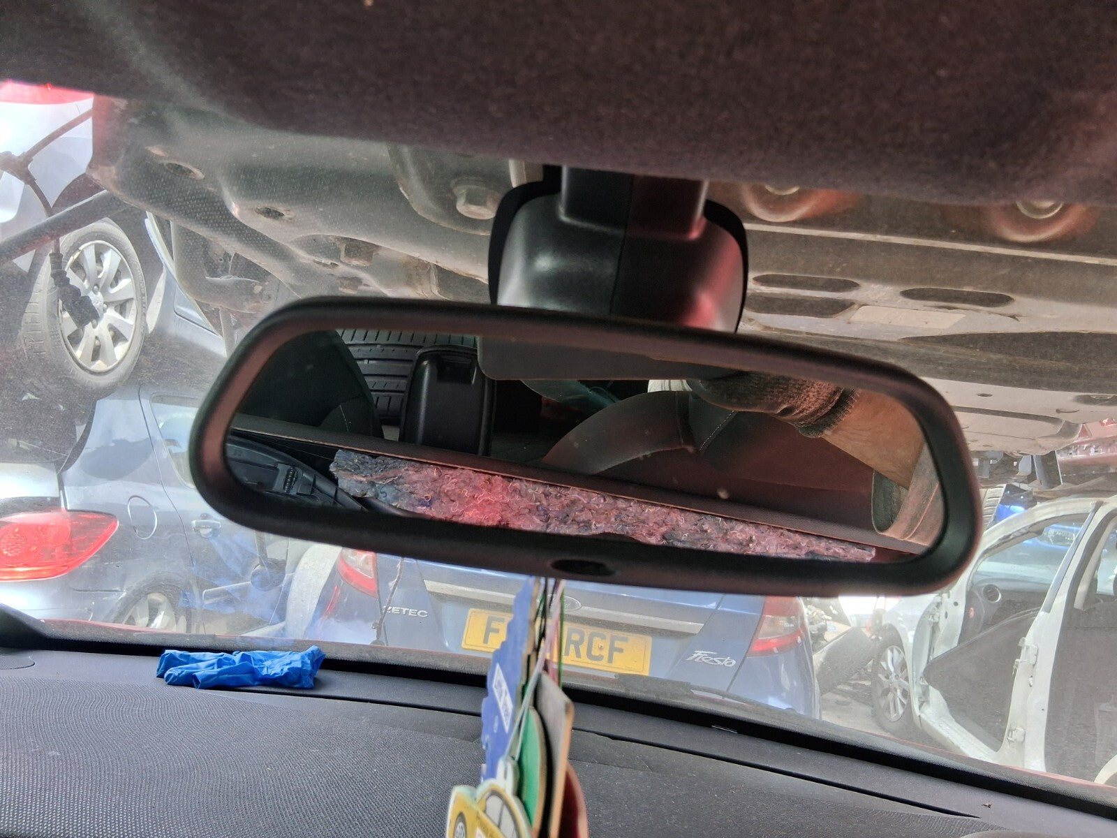 2012 CITROEN DS3 3 DOOR INTERIOR REAR VIEW MIRROR