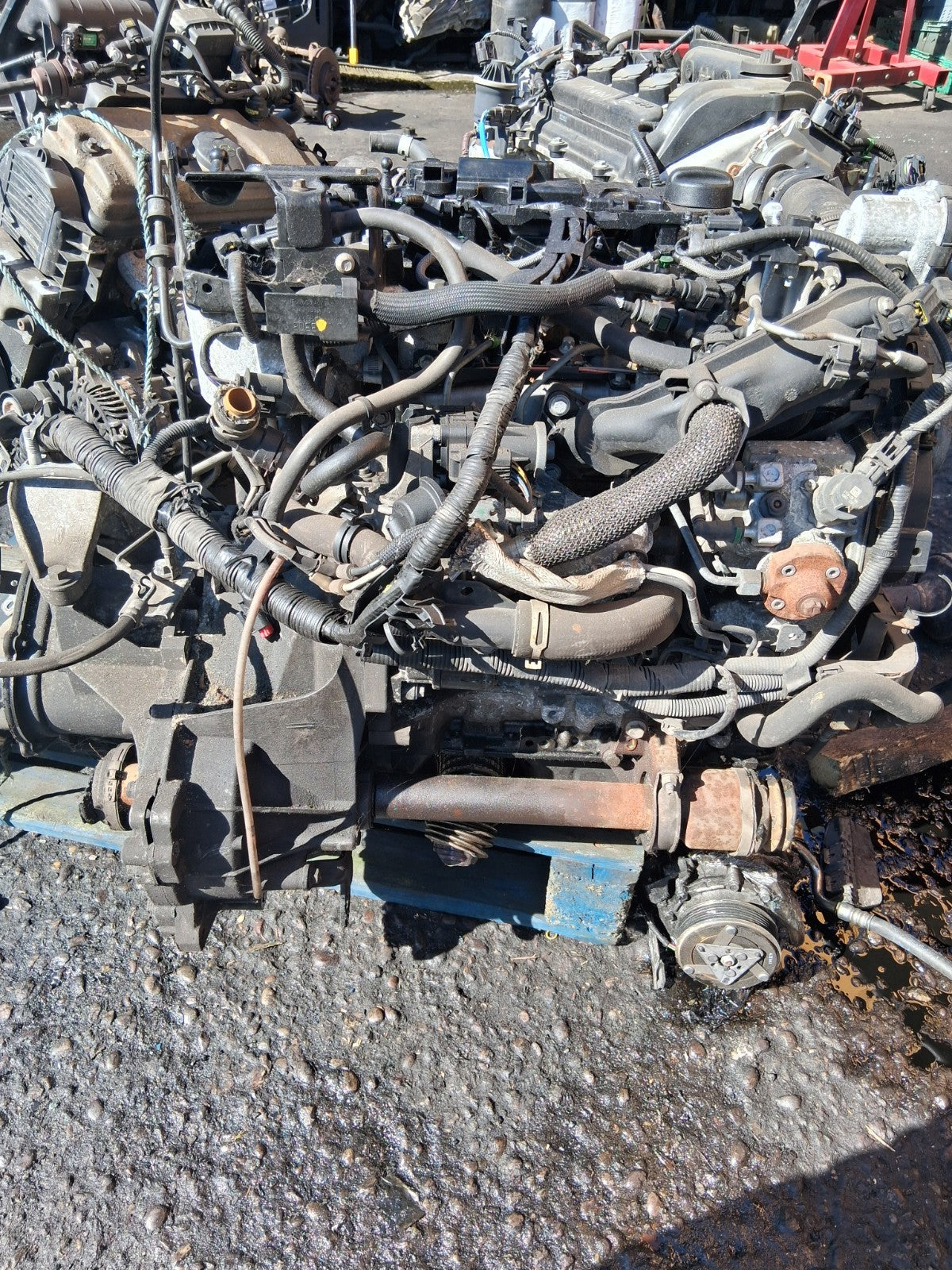 2014 FORD FIESTA MK7 1.5 DIESEL COMPLETE ENGINE UGJC MILES 75K