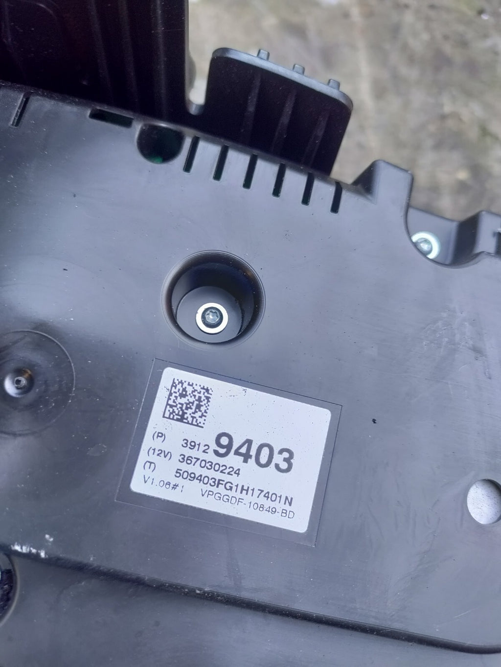 VAUXHALL ZAFIRA C MK3 SPEEDOMETER INSTRUMENT CLUSTER 39129403