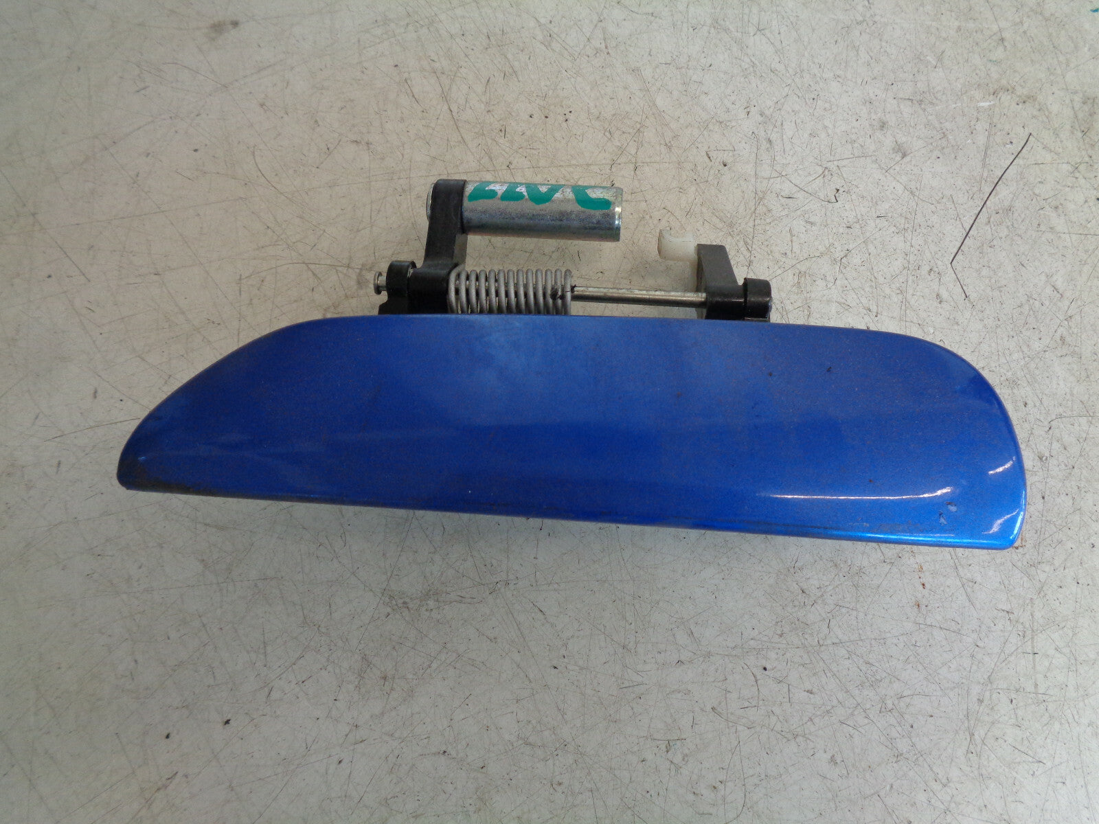 HONDA JAZZ MK3 2015 5 DOOR NSF PASSENGER SIDE FRONT EXTERIOR DOOR HANDLE BLUE