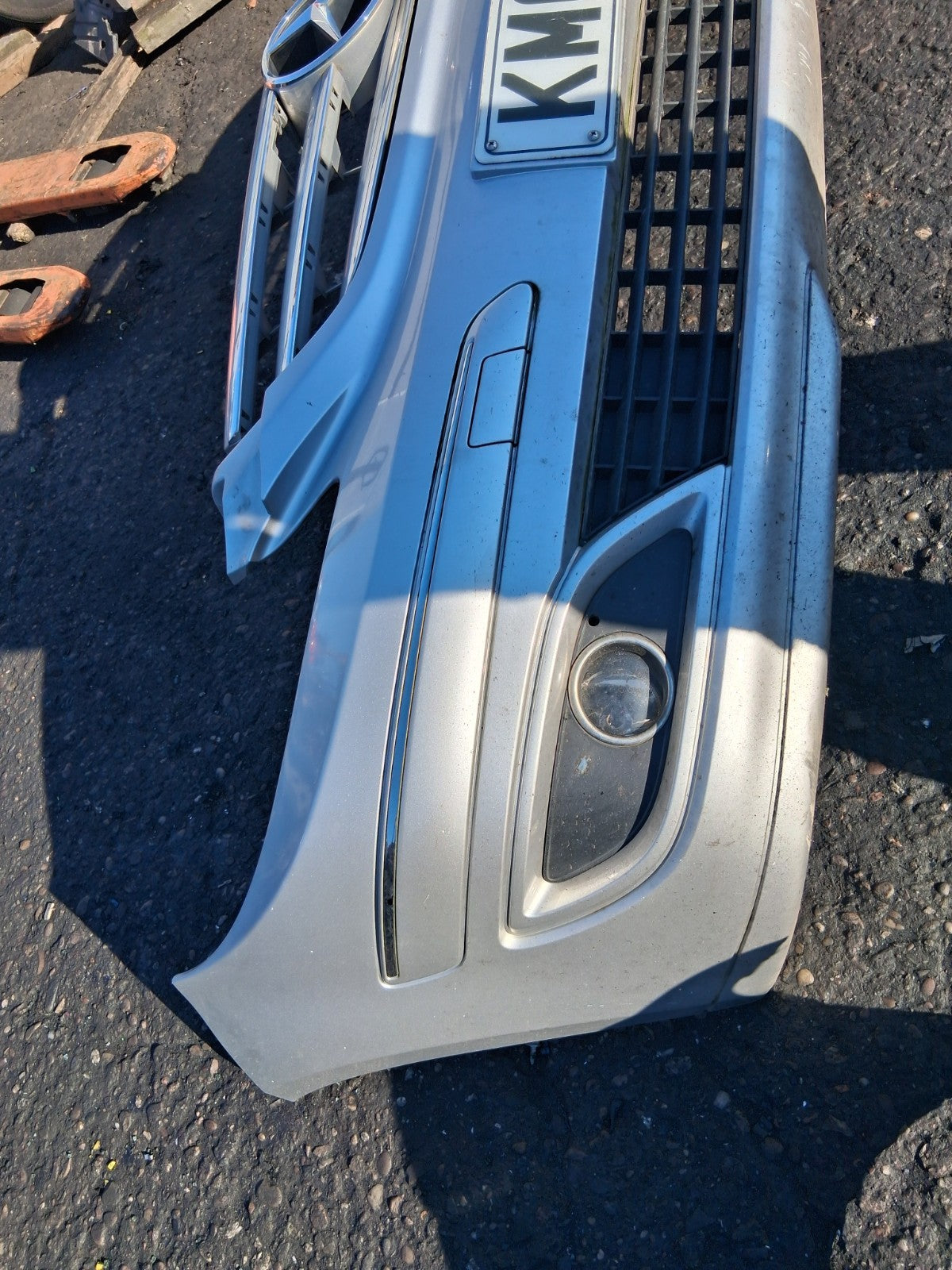 2008 MERCEDES B CLASS W245 FRONT COMPLETE BUMPER BADGE GRILL FOG LIGHTS SILVER