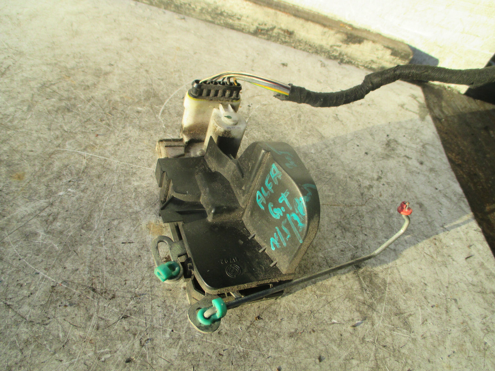 ALFA ROMEO GT 2005 3 DOOR NS PASSENGER SIDE DOOR LOCK MECHANISM