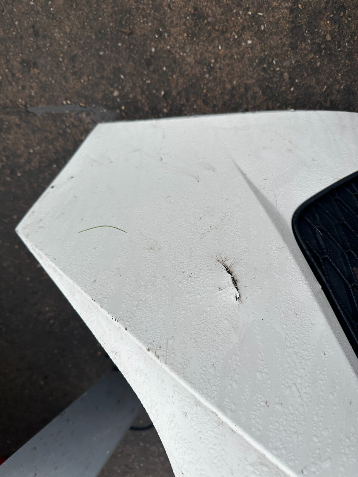2012 SEAT IBIZA MK4 FRONT BUMPER WHITE PRE FACELIFT 6J0807221 A