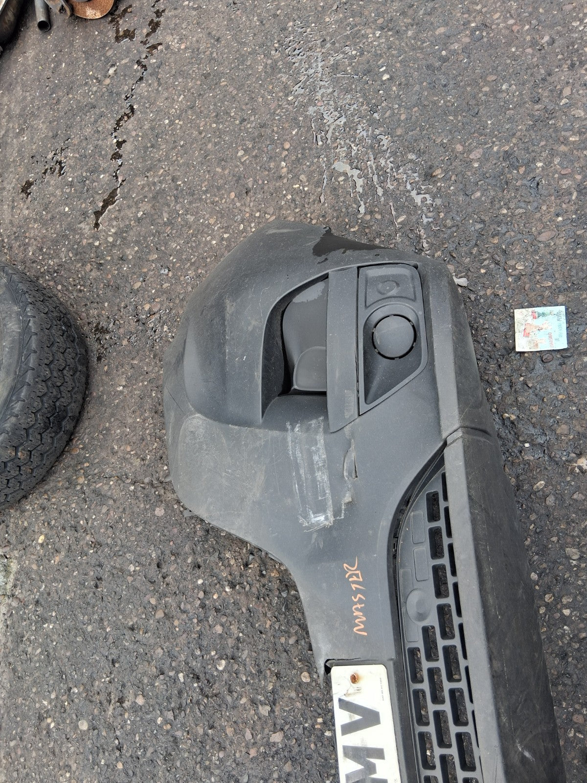 2020 RENAULT MASTER MK3 FRONT BUMPER BLACK