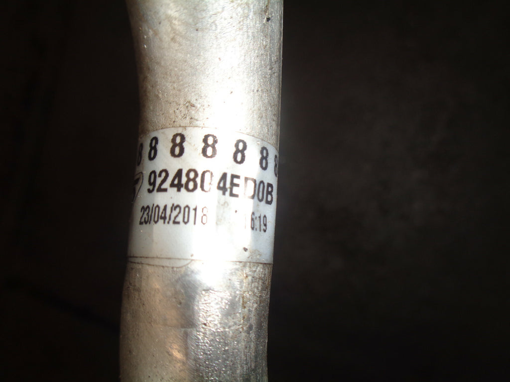 NISSAN QASHQAI MK2 J11 2019 1.2 PETROL AIR CON CONDITIONING PIPE HOSE 924804ED0B