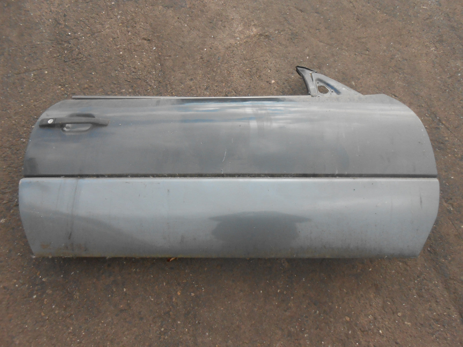 MERCEDES SL R129 1989 300SL OS DRIVER SIDE BARE DOOR SHELL BLUE