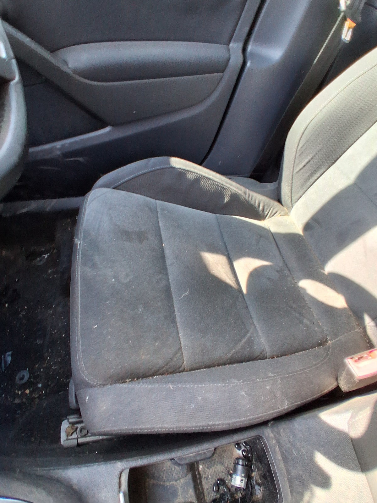 2012 VW VOLKSWAGEN GOLF MK6 OSF DRIVER SIDE FRONT COMPLETE SEAT ALCANTARA