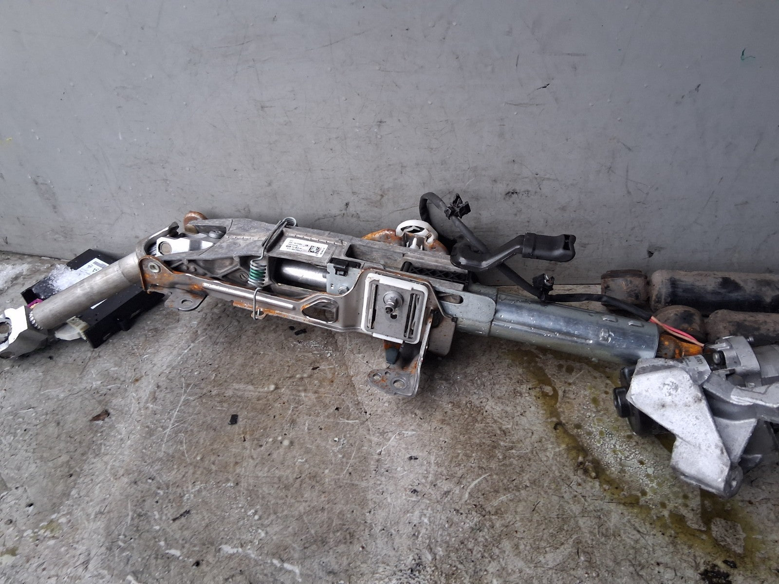 2021 MERCEDES A CLASS V177 STEERING COLUMN A2474608900