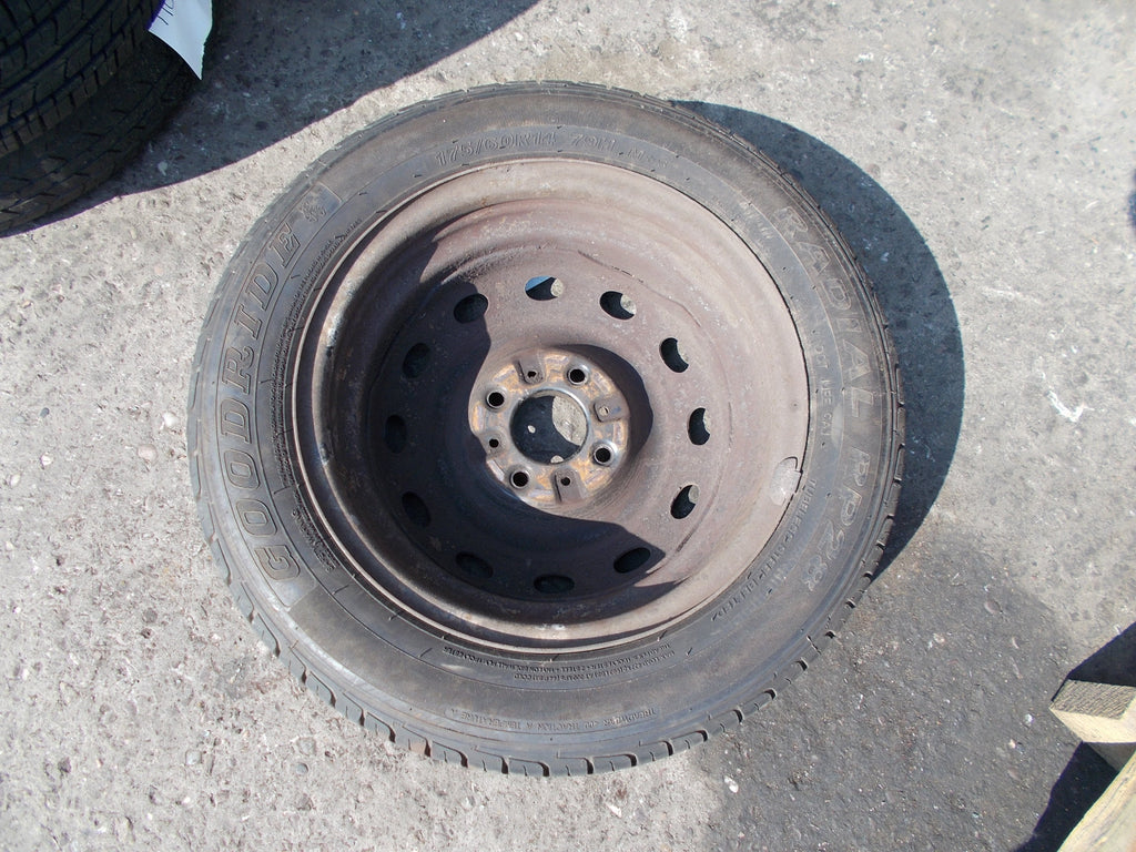 ROVER GOODRIDE 14 INCH STEEL 4 STUD WHEEL 175/60 R14