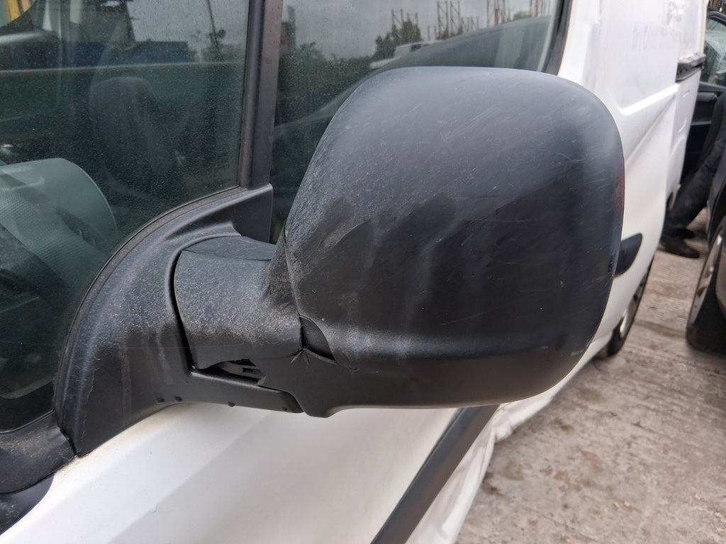 2017 CITROEN BERLINGO MK2 NSF PASSENGER SIDE FRONT LEFT WING MIRROR BLACK