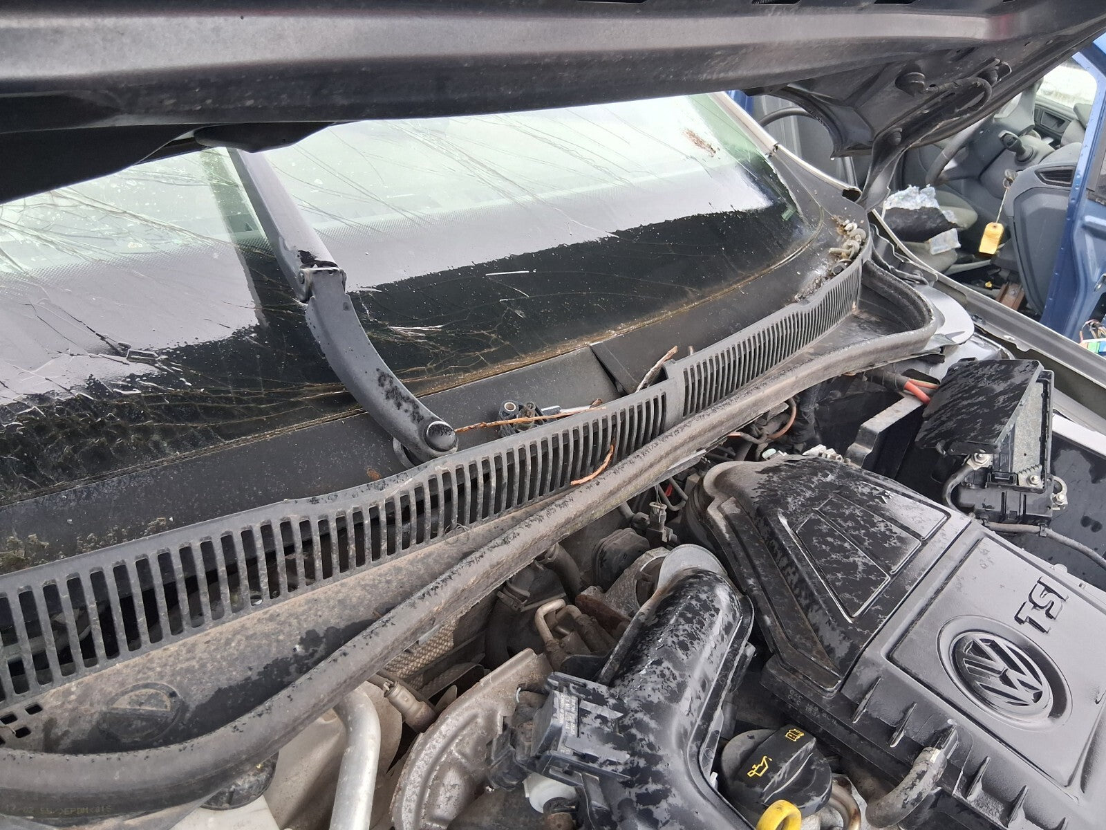 VW VOLKSWAGEN POLO 2018 MK6 WINDSCREEN WIPER MOTOR & LINKAGES WITH ARM
