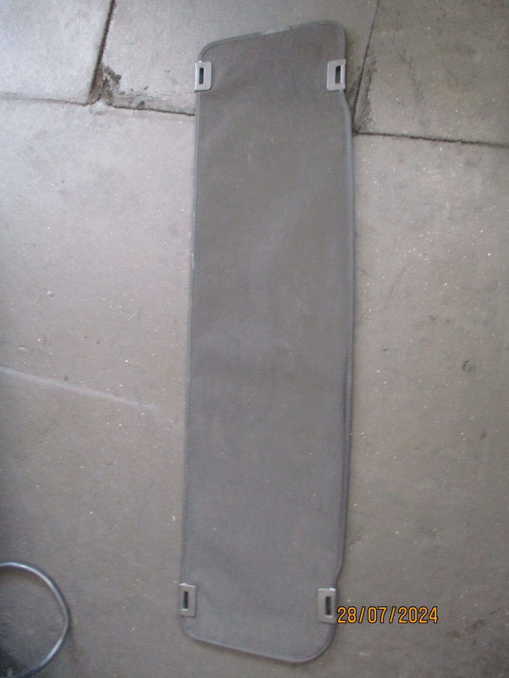 PEUGEOT 108 2019 REAR LOAD COVER PARCEL SHELF
