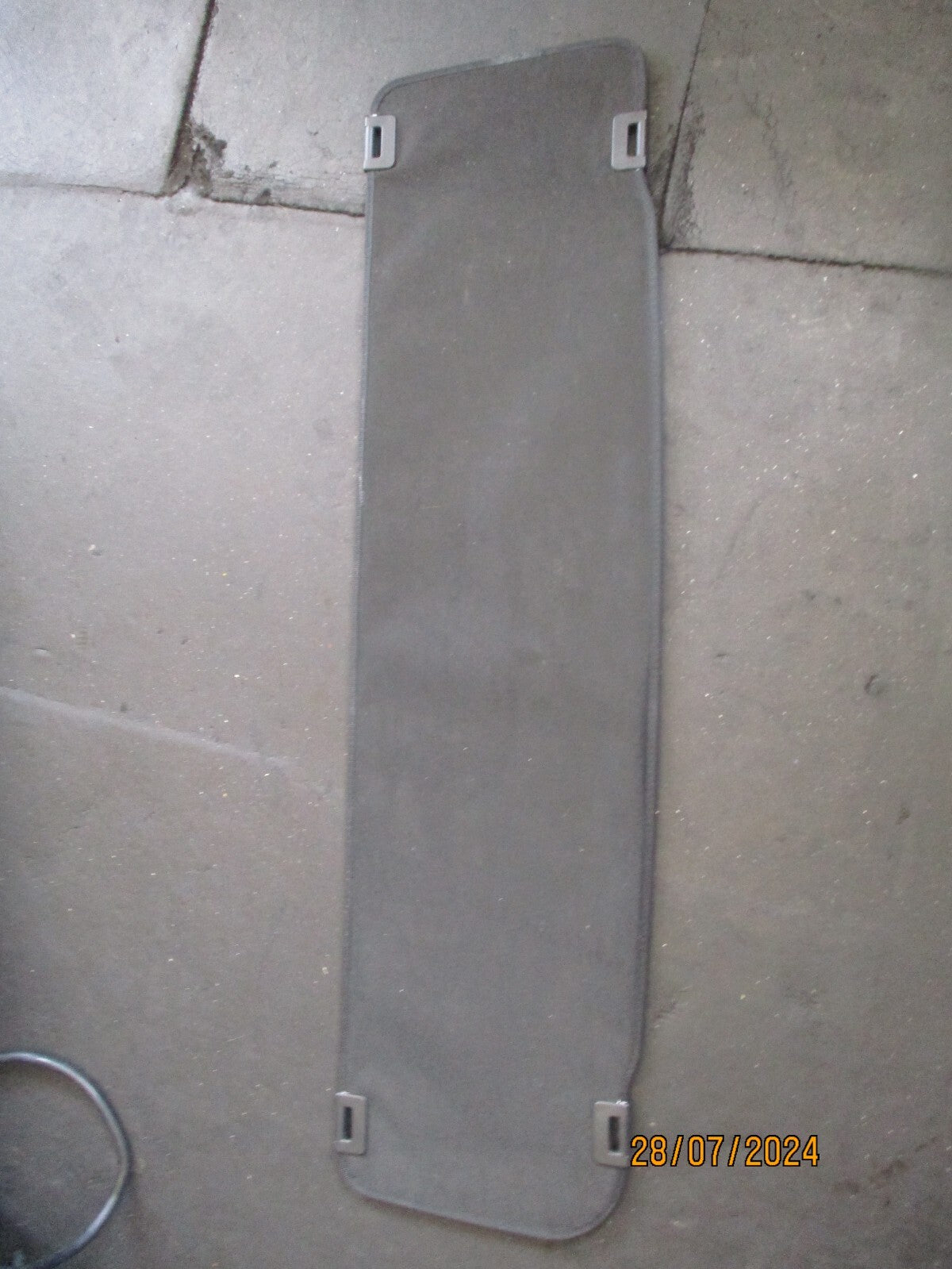 PEUGEOT 108 2019 REAR LOAD COVER PARCEL SHELF