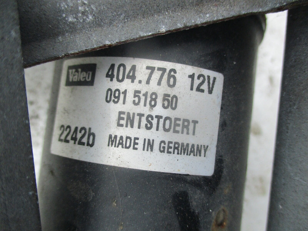 VOLVO V70 1998 FRONT WIPER MOTOR AND LINKAGE 091 518 50