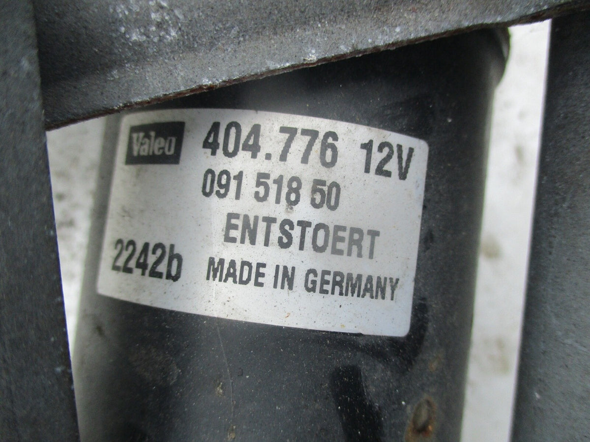VOLVO V70 1998 FRONT WIPER MOTOR AND LINKAGE 091 518 50