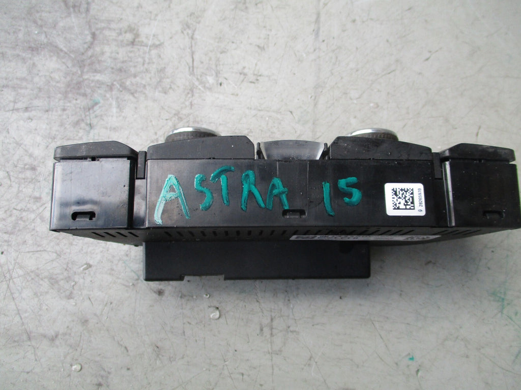 2010 VAUXHALL ASTRA J MK6 HEATER AC CONTROL UNIT 966435103