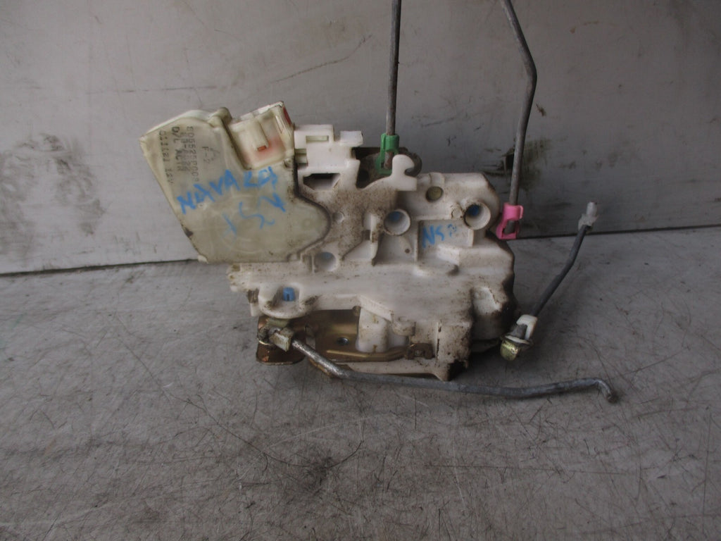 2002 NISSAN NAVARA D22 NSF PASSENGER SIDE FRONT DOOR LOCK MECHANISM 805525P003