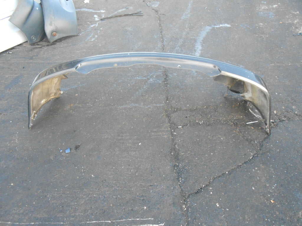 RENAULT MEGANE MK1 CABRIOLET 2001 REAR BACK PLASTIC BUMPER NV676 BLACK PEARL