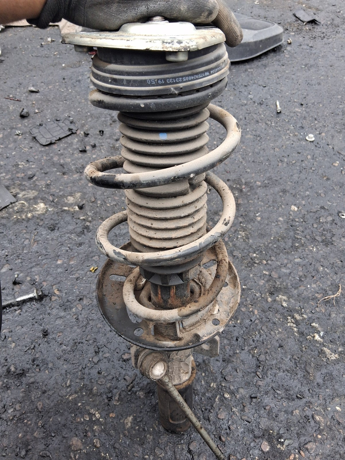 2023 CITROEN BERLINGO MK3 K9 1.5 DIESEL OS DRIVER SIDE SHOCK ABSORBER 9852218480
