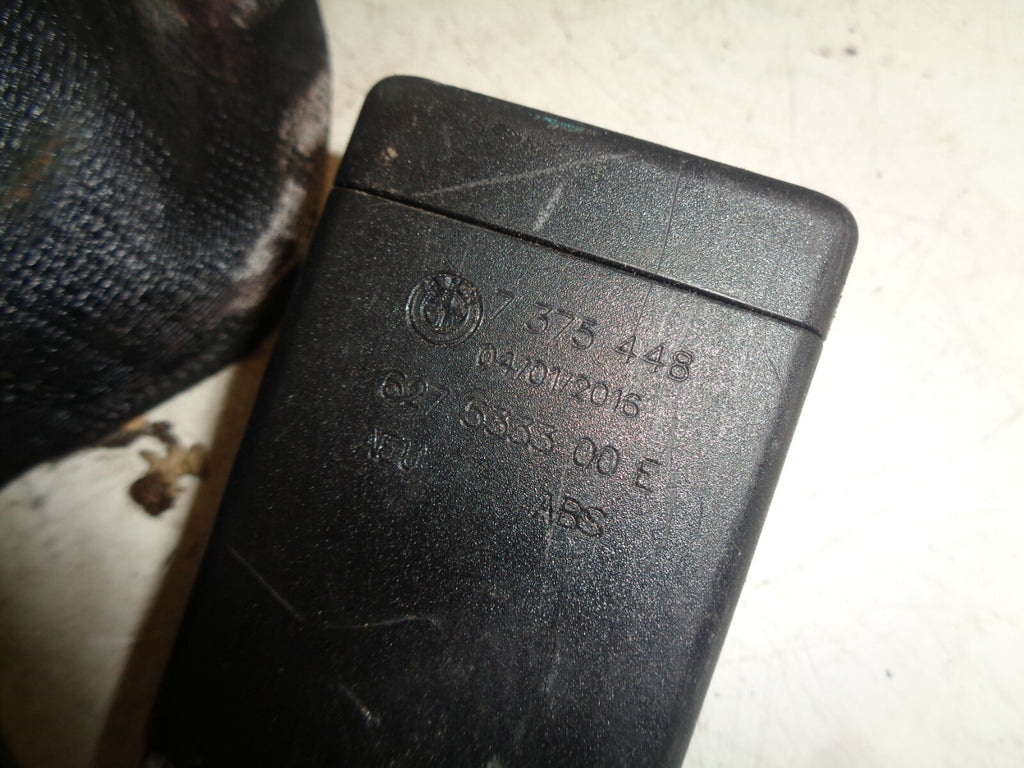 BMW 3 SERIES F30 2015 REAR MIDDLE SEAT BELT BUCKLE 7375448