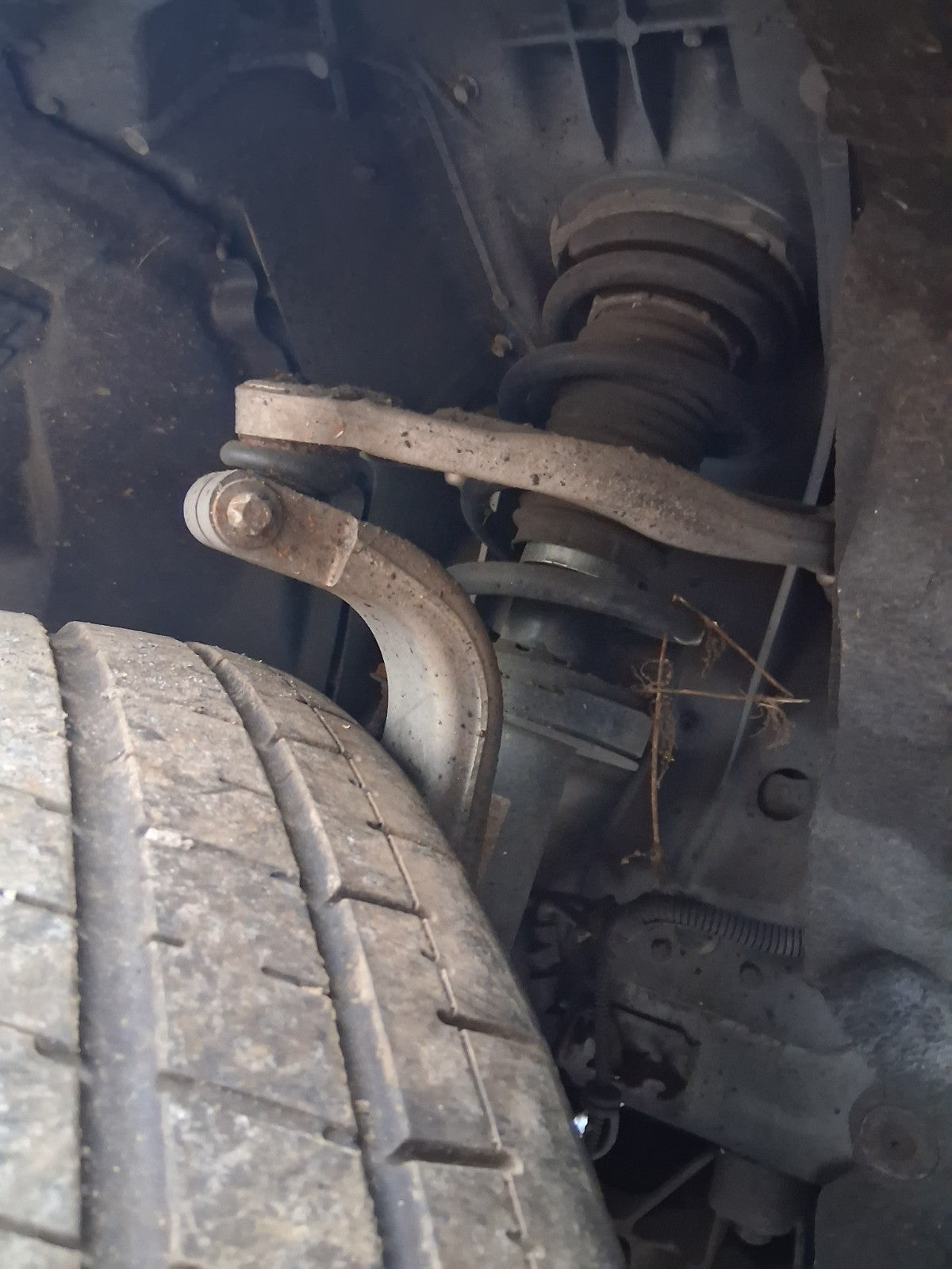2018 ALFA ROMEO GIULIA 952 QUADRIFOGLIO NSF PASSENGER SIDE LEG SHOCK ABSORBER