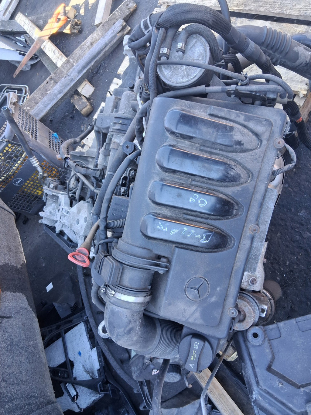 2008 MERCEDES B CLASS W245 2.0 DIESEL COMPLETE ENGINE OM 640.941 152K MILES