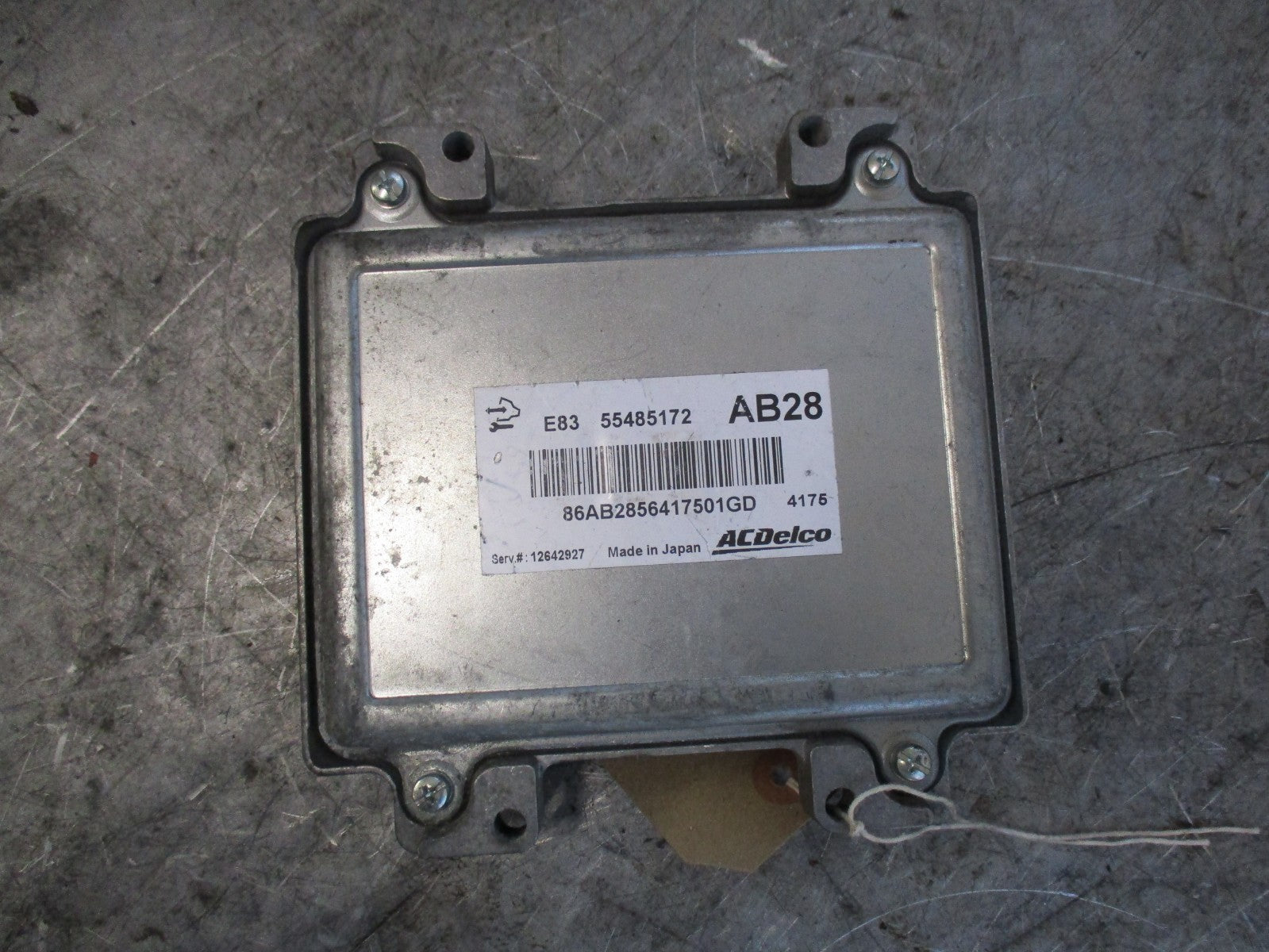 VAUXHALL CORSA D 1.0 ENGINE CONTROL UNIT ECU MODULE 55485172