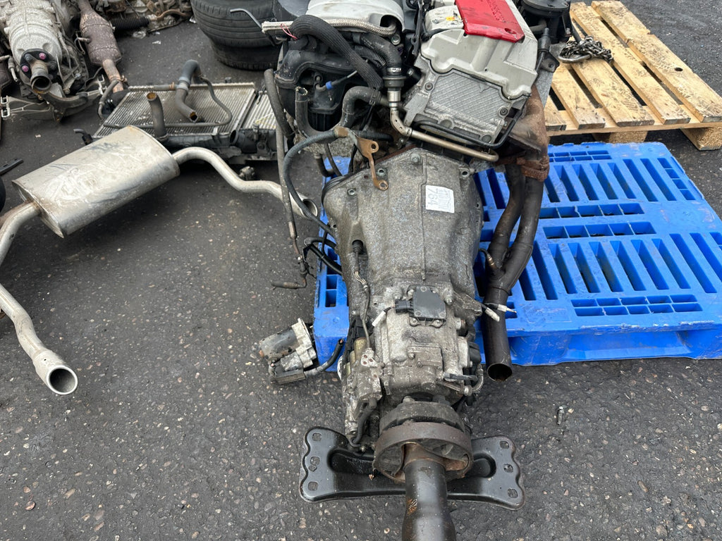 2002 MERCEDES C230 CL203 2.3 PETROL ENGINE COMPLETE M111.981 111.981