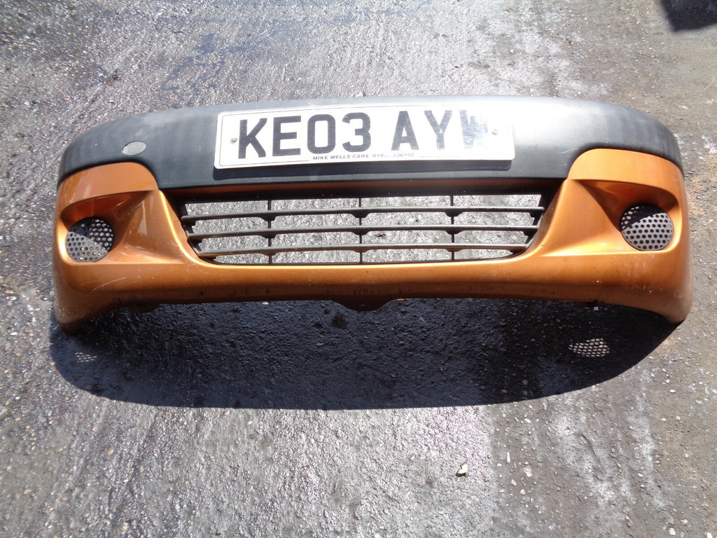 DEAWOO MATIZ 2003 ORANGE FRONT BUMPER