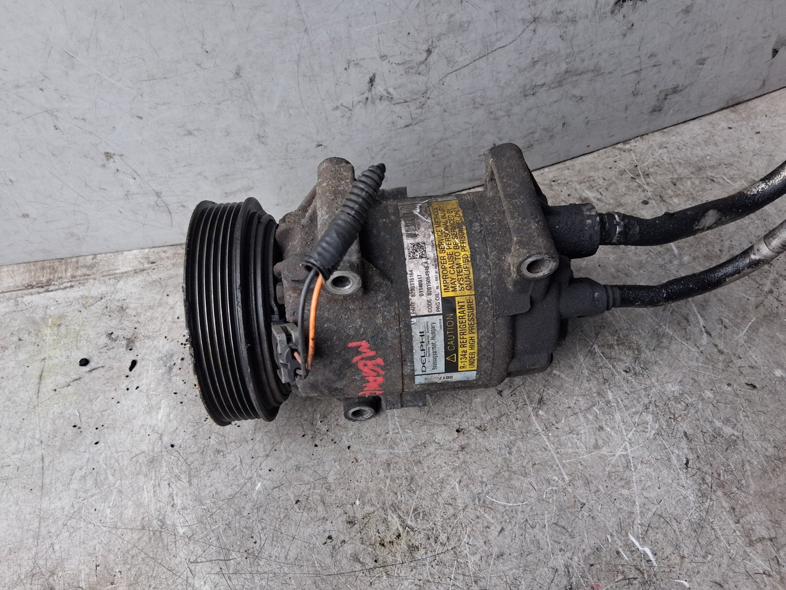 2005 RENAULT MEGANE MK2 1.5 DIESEL AC AIR CON COMPRESSOR PUMP 8200316164