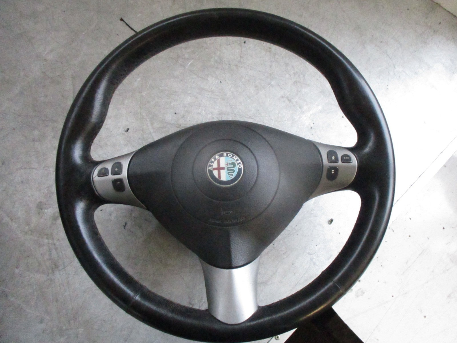 2004 ALPHA ROMEO GT MULTI FUNCTION STEERING WHEEL & AIRBAG AIR BAG