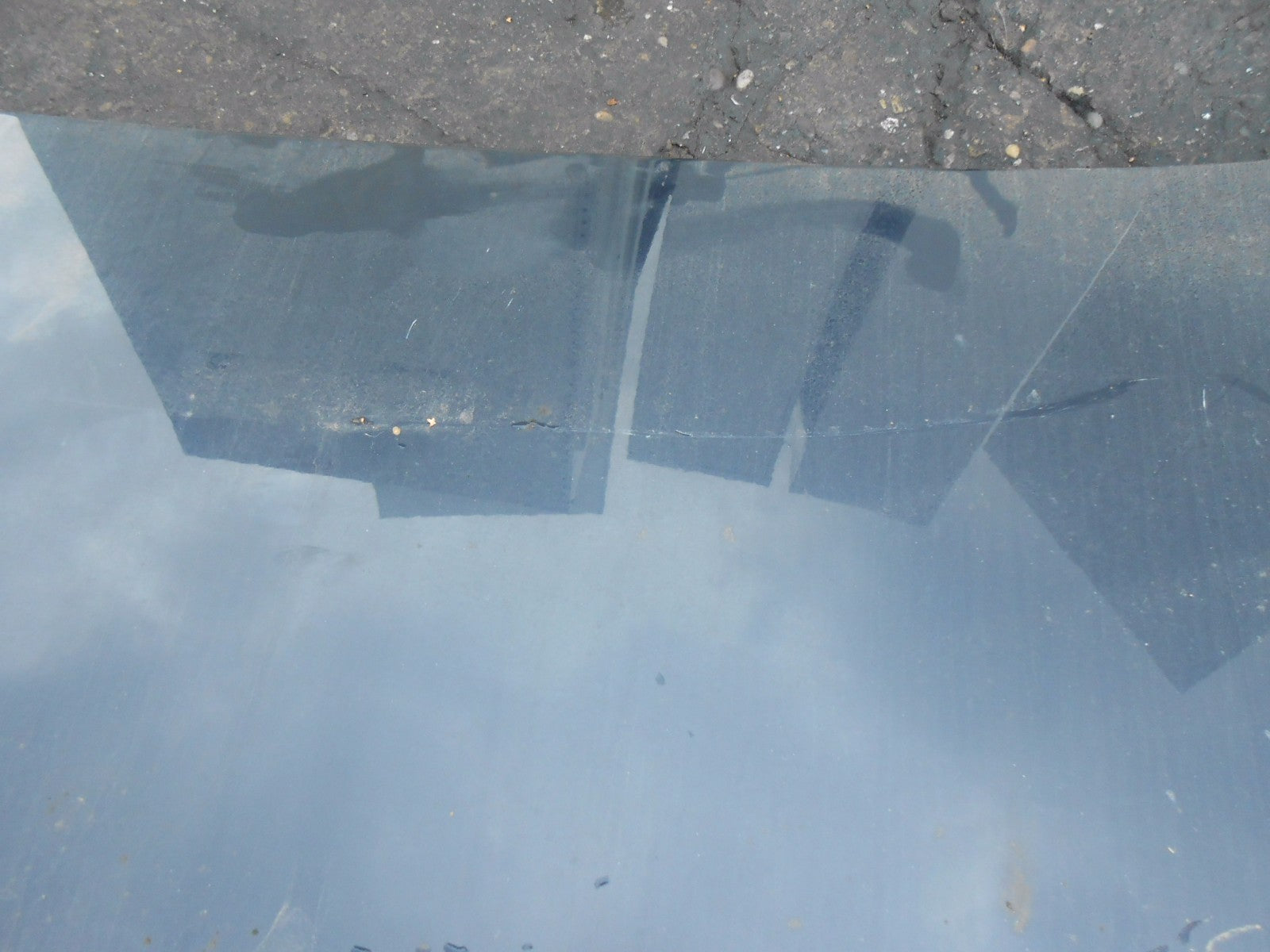 MERCEDES M CLASS ML W163 2002 BONNET BLUE