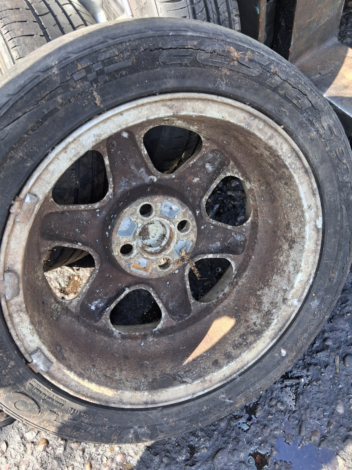 MG MGF 1996 MK1 15 INCH ALLOY WHEEL WITH TYRE 195/50R15
