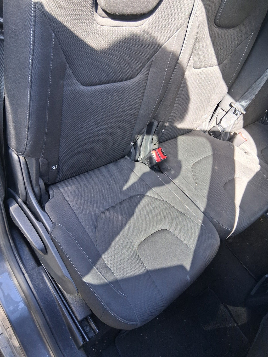 2017 FORD S MAX MK2 OSR DRIVER SIDE REAR RIGHT COMPLETE FABRIC SEAT