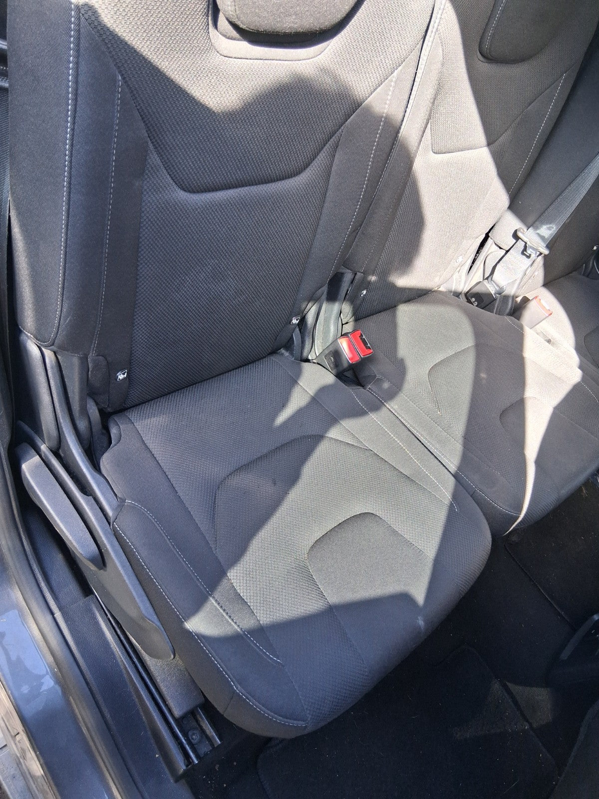 2017 FORD S MAX MK2 OSR DRIVER SIDE REAR RIGHT COMPLETE FABRIC SEAT