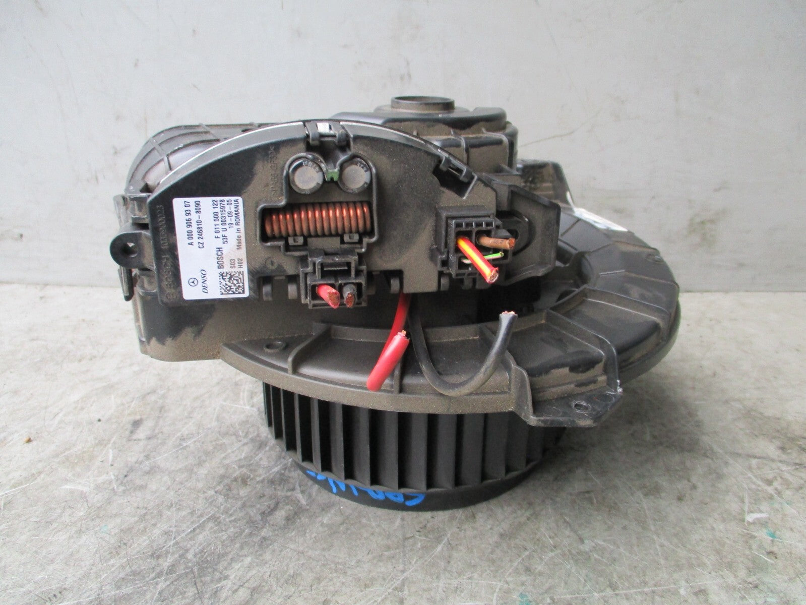 MERCEDES BENZ SPRINTER W907 2019 HEATER BLOWER MOTOR FAN A0008308002