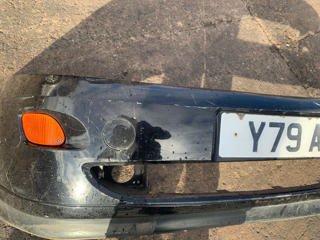 FORD FOCUS MK1 COMPLETE FRONT BUMPER BLACK BARE