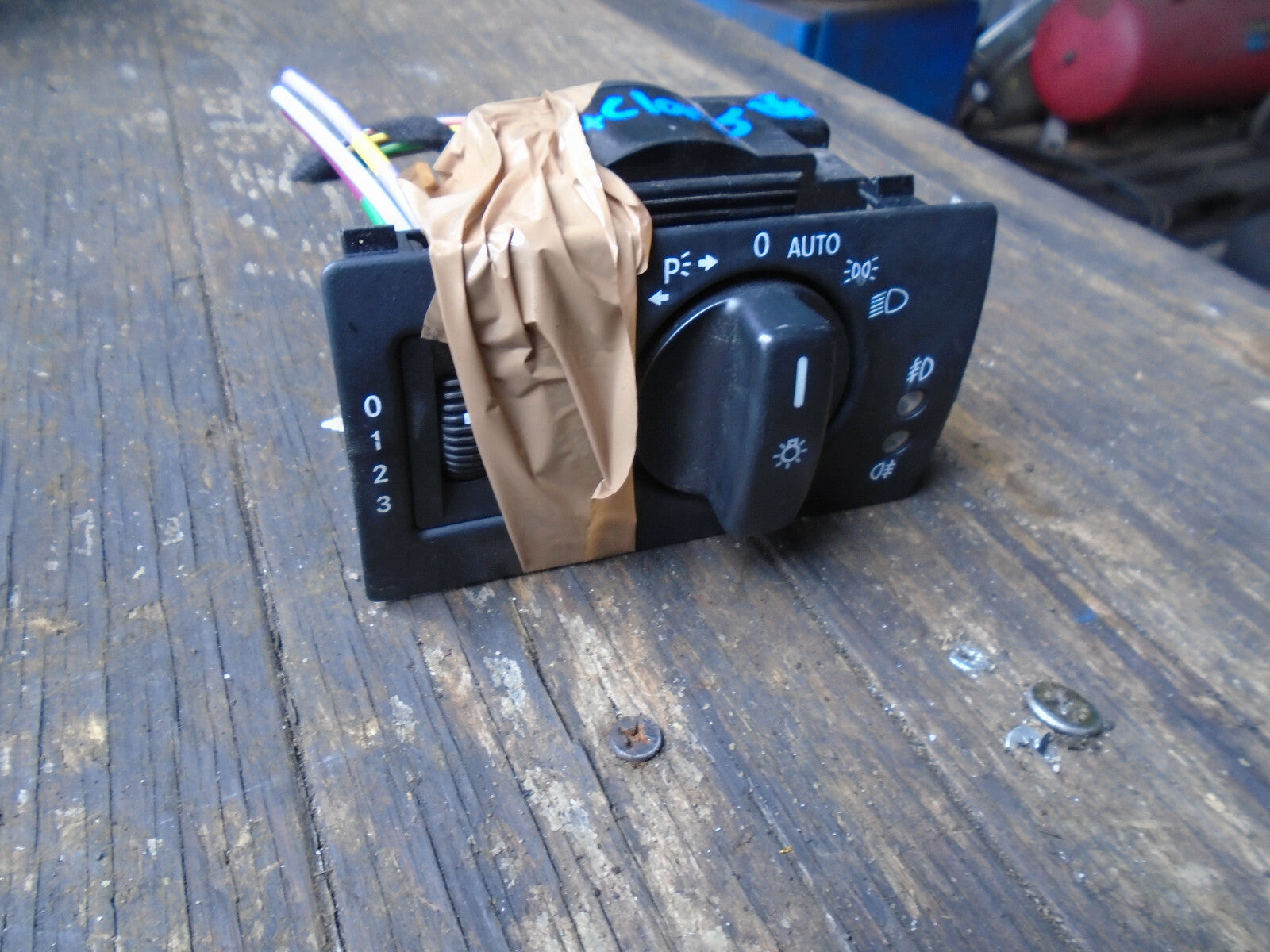 MERCEDES BENZ A CLASS W169 AUTO HEADLIGHT CONTROL ADJUSTER SWITCH A1695453004