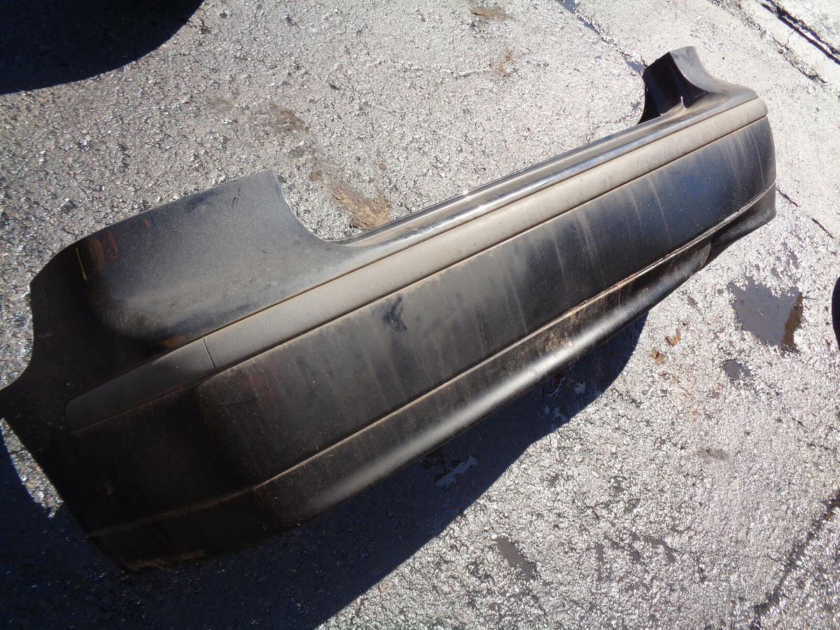 SAAB 93 9-3 MK2 2004 COMPLETE REAR BUMPER BLACK